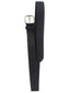 Men's Leather Belt Black Centre Stitch