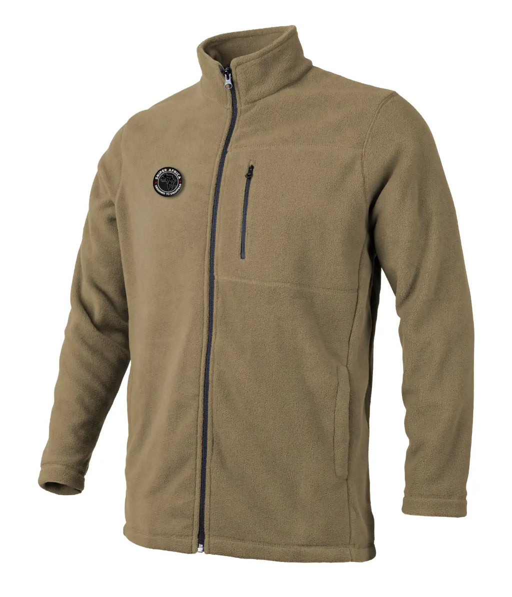 EDW Fleece Zipper Top - Cayote