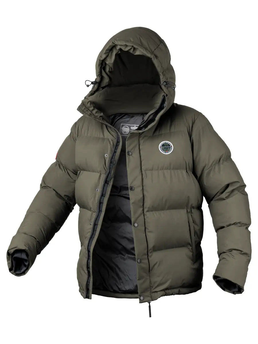 Adventure Puffer Jacket - Olive Main image