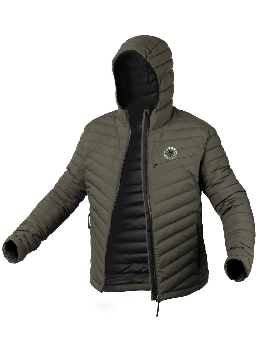Explorer Puffer Jacket - Olive Main image