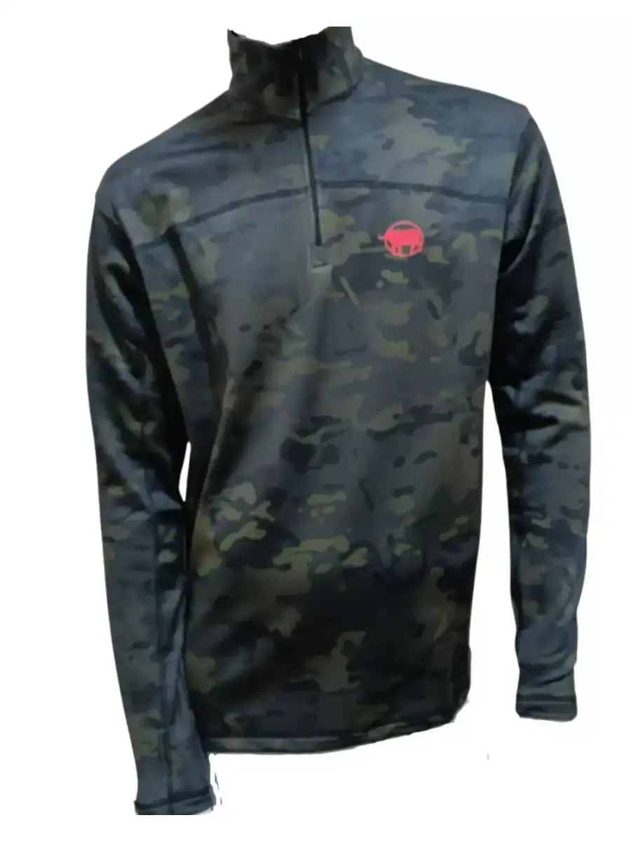 Urban Jungle Mens Active 1/4 Zipper Secondary image