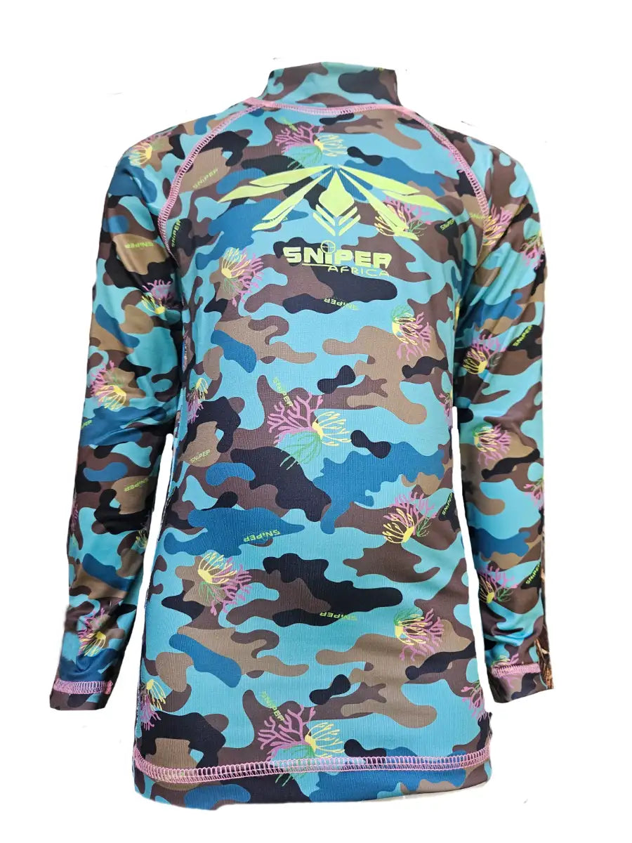 Boys Rash Vest L/S - Coral