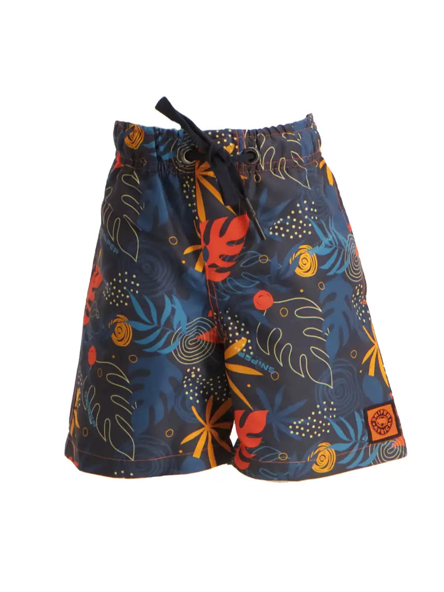 Boys 3/4 Swim Shorts Boys Tropical Main image