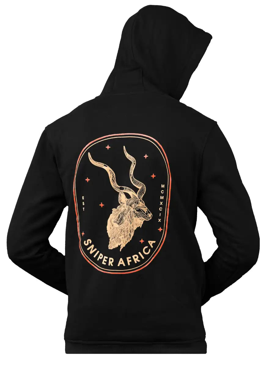 Men's Uplifting Hoody Printed Kudu Black Secondary image
