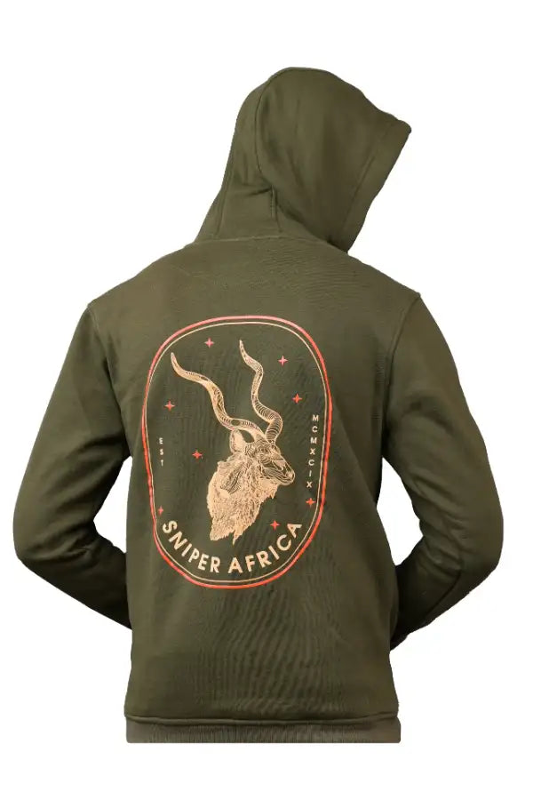 Men's Uplifting Hoody Printed Kudu Olive Secondary image