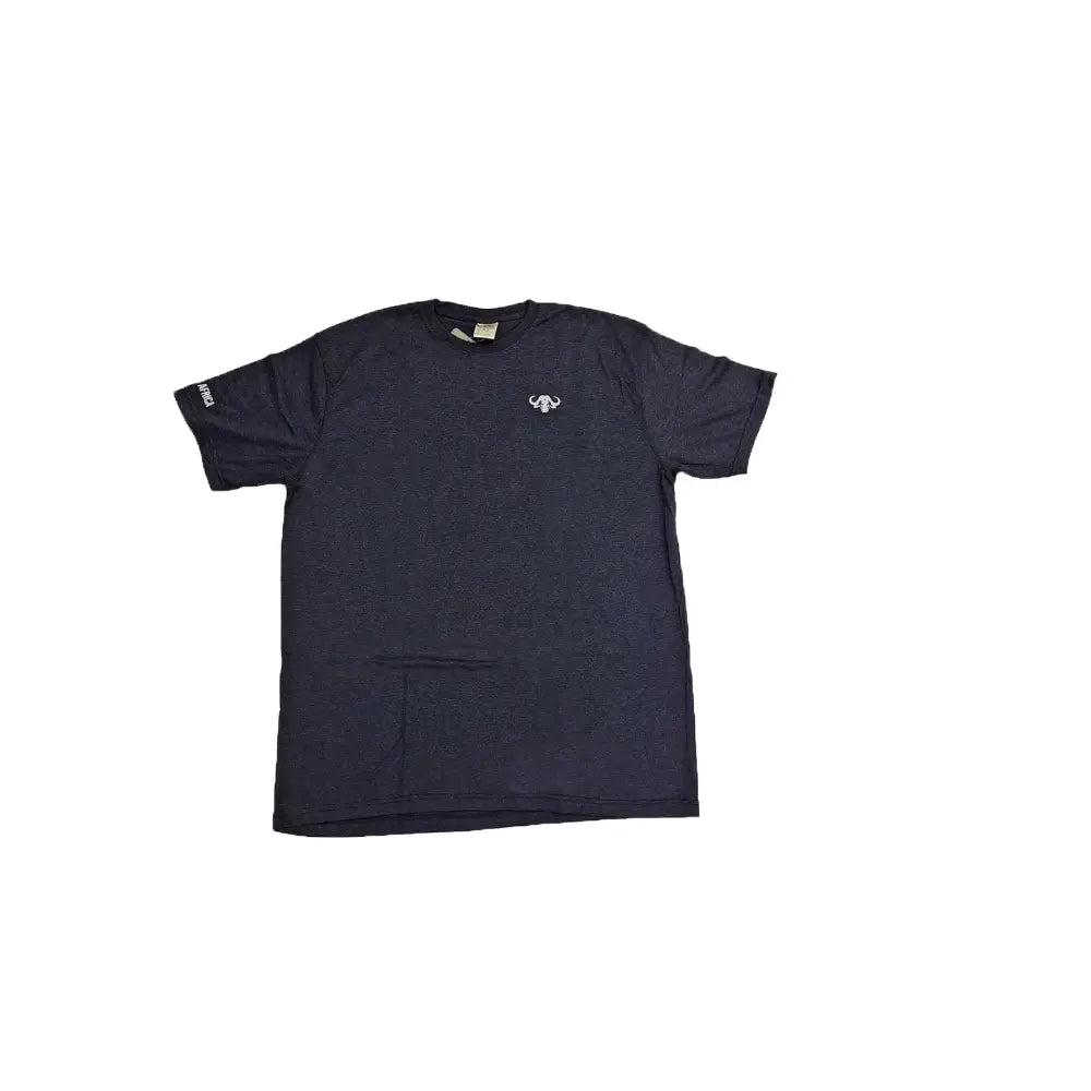 Black Melange Grey Logo T/Shirt 5XL Main image