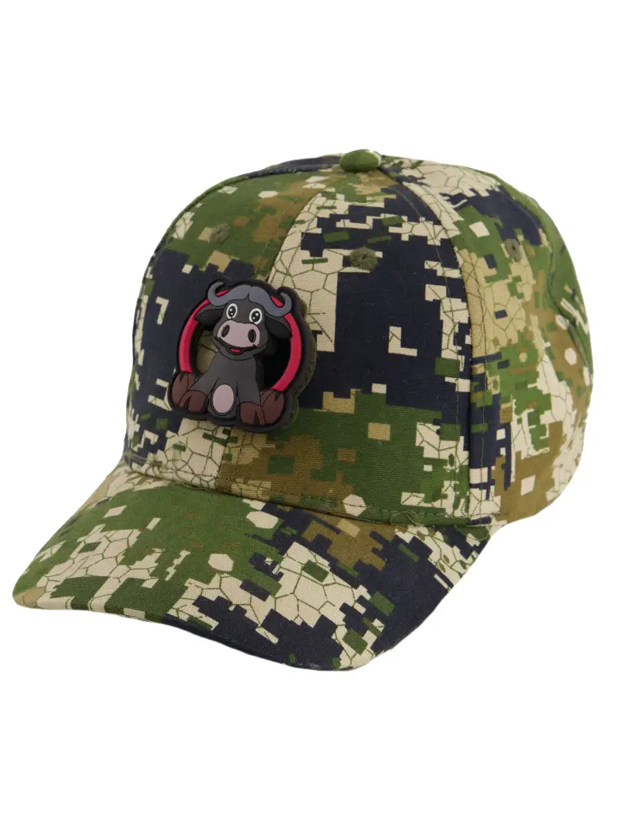 Buffy Peak Cap with removable patch - Pixelate