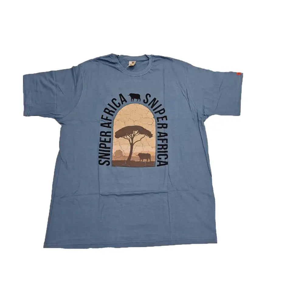Denim African Sunset T/Shirt-4XL Main image
