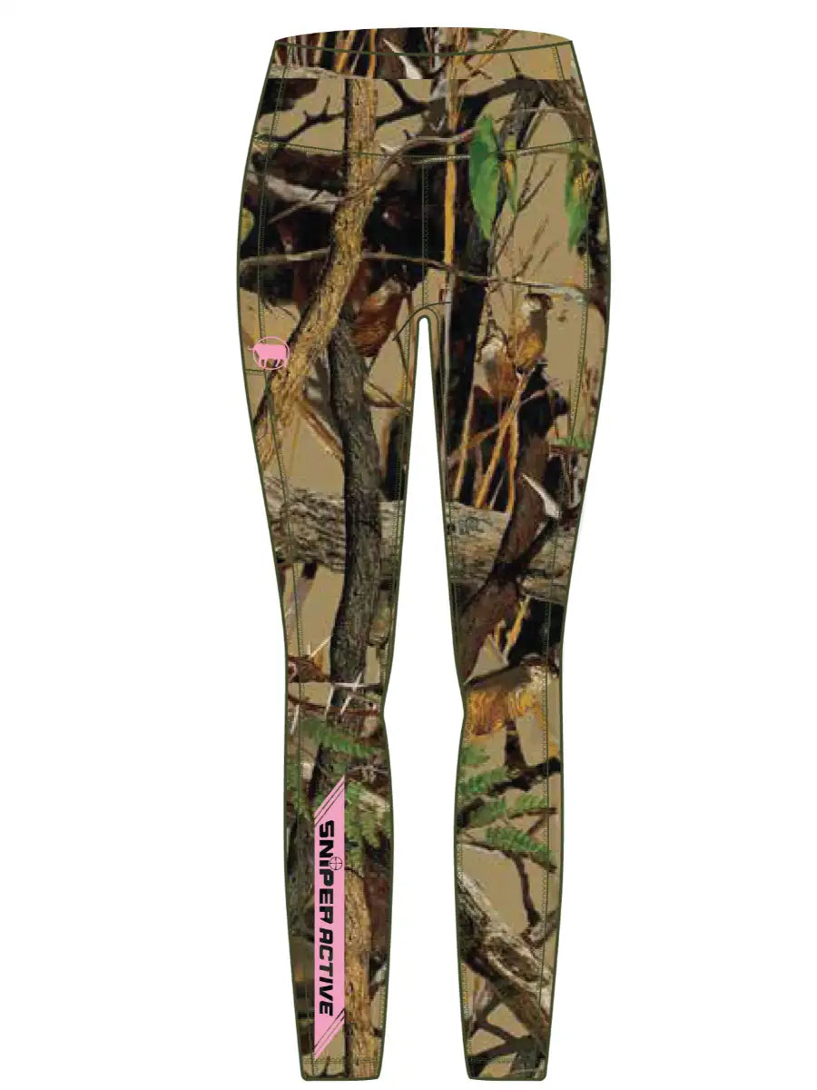 Ladies Active Tights Urban Jungle 3D